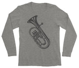 Euphonium Long Sleeve Shirt in Grey