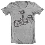 Marching Tenors Grey Shirt Side Quads Smart Gifts Company