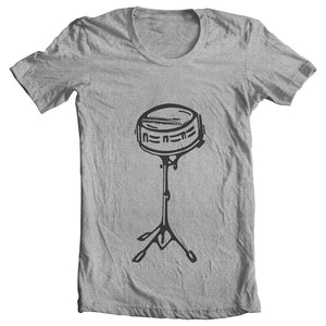 Gifts for Drummers Rusty Snare Drum T-shirt