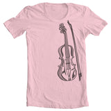 VIOLIN Player Gifts T shirt. Great Gift for a Musician. GoWithMusic Orchestra Concert Violin Player. Sizes: Youth / Unisex / Long Sleeve